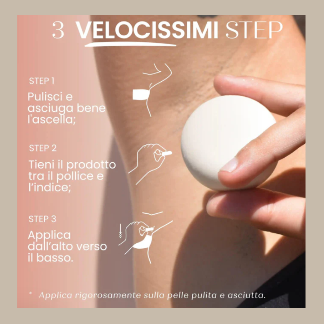 Deodorante Naturale DELICATO profumazione PURO TALCO - Senso Naturale