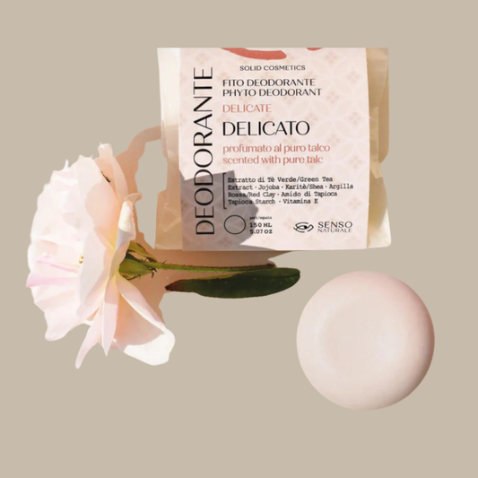 Deodorante Naturale DELICATO profumazione PURO TALCO - Senso Naturale