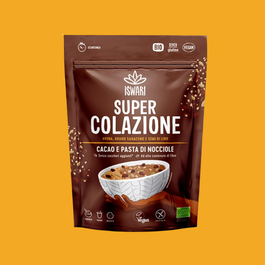 Super colazione - cacao e pasta di nocciole